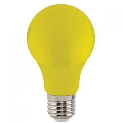 Лед лампа SPECTRA 3W E27 A60 (жовтий) Horoz Electric