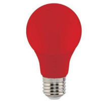 Лед лампа SPECTRA 3W E27 A60 (червоний) Horoz Electric