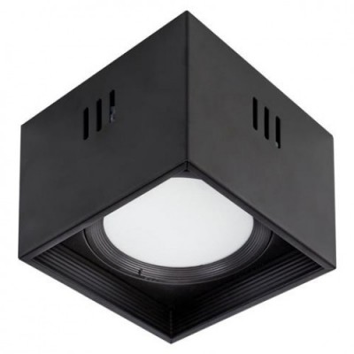 Cвітлодіодний спот світильник SANDRA-SQ15 накладний чорний Horoz Electric