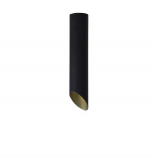 Спот світильник стельовий в стилі лофт NL 2505 ІР20 під цоколь Е-27 метал чорний з золотом