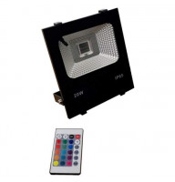 Прожектор RGB 20W с пультом IP65 LED STORY PREMIUM світлодіодний