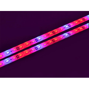 Світлодіодна лінійка фіто SMD 5630 72LED 12V 18W IP20 (4 червоних + 1сіній) STANDART