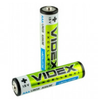 Батарейка Videx AAA 1,5В пальчиковая