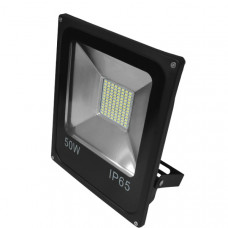 Лед прожектор UА LED 50W 5000 Lm 6500К IP65 чорний