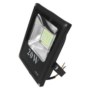 Лед прожектор LED 20W 2000Lm 6500К IP65 чорний РЕМОНТОПРИДАТНИЙ