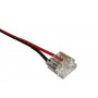 Односторонній конектор для LED стрічки СОВ з проводом 14 см - фото №1