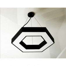 Светильники на тросах Hollow Hexagon 0.6м 48W 5000К 4320Лм Led-Story PREMIUM подвесной фигурный