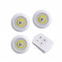Умные LED светильники push-for-light набор 3 шт пульт дистанционного управления - фото №2