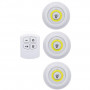Умные LED светильники push-for-light набор 3 шт пульт дистанционного управления - фото №1