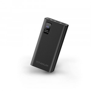 УМБ повербанк TITANUM 728S 30000mAh  QC+PD Black