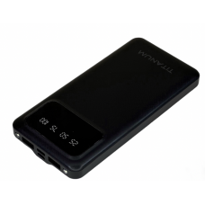 Зовнішній акумулятор 10000mAh TITANUM OL21 Black powerbank
