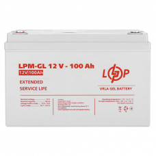 Гелевий акумулятор LPM-GL 12V 100Ah