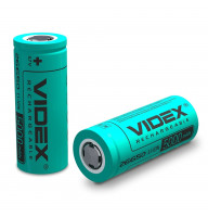 Акумулятор Videx Li-ion 26650 (без захисту) 5000mAh bulk / 1шт для безперебійного живлення