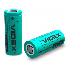 Аккумулятор Videx Li-ion 26650 (без защиты) 5000mAh bulk / 1шт для бесперебойного питания