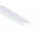 Алюмінієвий профіль для світлодіодної стрічки АЛ-01-01 врізний з розсіювачем, анод. 2м (ціна 1м) - фото №4