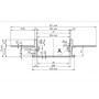 Профіль для світлодіодної стрічки в гіпсокартон LSG-20 під штукатурку 3м Неанод (ціна 1 м) - фото №2