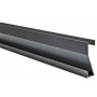 Тіньовий плінтус чорний Led-Story PLP-501 50×10 з LED підсвічуванням 2м (ціна 1 м) - фото №3
