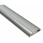 Алюминиевый профиль с матовым рассеивателем Ал 20, анодированный 2м (цена за 1 м) - фото №1