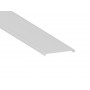 Профиль для лед лент накладной АЛ-46 алюминиевый АНОДИРОВАННЫЙ (2м) с рассеивателем (цена 1м) - фото №3