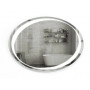 Дзеркало з підсвіткою овальне Moncalieri 600×400 сенсорний вимикач - фото №1