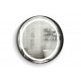 Дзеркало з підсвіткою в металевій рамі Aversa RM кругле 650×650 сенсорний вимикач - фото №1