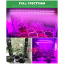 Фітосвітильник для рослин 50см 8 Вт Full Spectrum 220В - фото №2