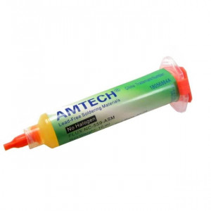 Флюс Amtech NC-559-ASM не потребує змивання після пайки SMD BGA PGA PLCC QFP CSP