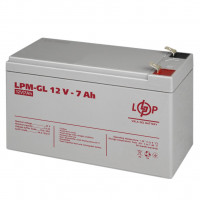 Гелевый аккумулятор LPM-GL 12V 7Ah