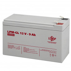 Акумулятор гелевий LPM-GL 12V 9Ah