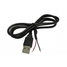Кабель USB 2.0 - 1м (95см) чорний 