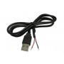 Кабель USB 2.0 - 1м ( 95см) черный - фото №1