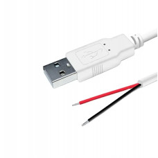 Кабель USB 2.0 - 2м білий