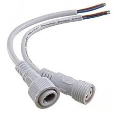 Комплект соединительный кабель WP Cable 2pin (2 jack) Mother + Father , Папа + Мама белый