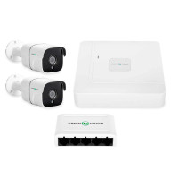 Комплект відеоспостереження для квартири GV-IP-K-W67/02 IP66 на 2 камери 4MP (Lite)