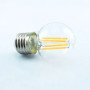 Лампа филаментная светодиодная FL-301 G45 4Вт Е27 2800K 220В - фото №2