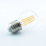 Лампа филаментная светодиодная FL-301 G45 4Вт Е27 2800K 220В - фото №4