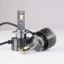 Діодна лампочка для авто D8 9/16В 50Вт 6000K DELUX series комплект 2шт - фото №3