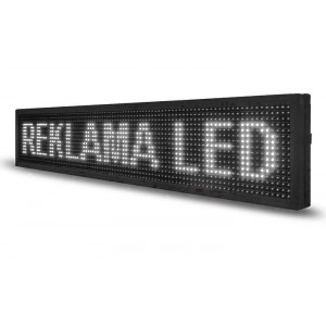 LED панель рекламна для біжучого рядка 960×320 мм Led Story біла IP65