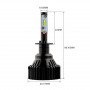 Автомобільна led лампа H1 Carlamp Smart Vision 8000lm 9-16V 30W 6500K - фото №11