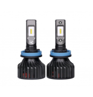 Світлодіодна лампа для авто H11 CARLAMP Smart Vision 8000lm 9-16V 4000K комплект 2шт