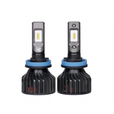 Світлодіодна лампа для авто H11 CARLAMP Smart Vision 8000lm 9-16V 4000K комплект 2шт