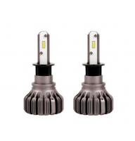 Діодна лампочка для авто H3 Carlamp Night Vision Gen2 5000lm 9-16V 25W 5500K IP68 комплект 2шт