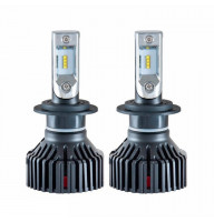 Світлодіодна лампа для автомобіля H7 SOLAR Led 8000lm 12/24V 60W 6000K ZES комплект 2шт 