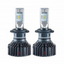 Лампа светодиодная для автомобиля H7 SOLAR Led 8000lm 12/24V 60W 6000K ZES комплект 2шт - фото №1