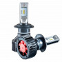 Лампа светодиодная для автомобиля H7 SOLAR Led 8000lm 12/24V 60W 6000K ZES комплект 2шт - фото №3