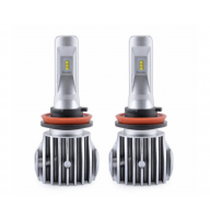 Світлодіодна лампа для авто H11 SOLAR CANBUS 6000lm 12/24V 50W 6500K Cree Chip 1860 комплект 2шт