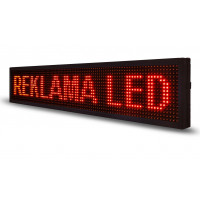LED панель рекламна для біжучого рядка 960×320 мм Led Story червона IP65