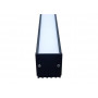 Лінійні підвісні світильники на тросах ДСО 40W 4000К 1200мм 175 Лм/Вт чорний Led-Story Premium - фото №3