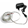 Набір світлодіодної стрічки SMD 2835 (60 LED/m) 12В IP20 теплий білий 5м + блок живлення + коннектор - фото №1