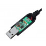 Перехідник USB 5v - DC 12v 7W штекер 5.5×2.5 для живлення LED або роутера WIFI 12Вольт від Power Bank 5вольт - фото №3
